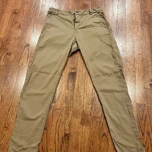 Lululemon Commission Classic Slim Fit Pant - Artifact (Khaki)